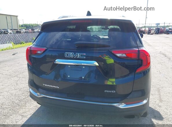 3GKALVEX2KL206185 2019 GMC TERRAIN Черный 