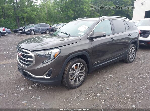 3GKALVEX3LL172873 2020 GMC TERRAIN Коричневый Передняя левая четверть