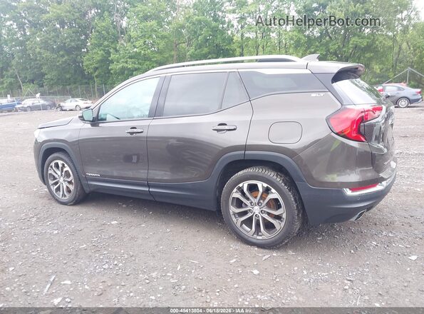 3GKALVEX3LL172873 2020 GMC TERRAIN Коричневый Панорамный вид салона 360°