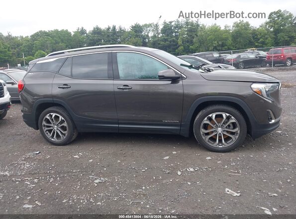 3GKALVEX3LL172873 2020 GMC TERRAIN Коричневый Вид задней части салона