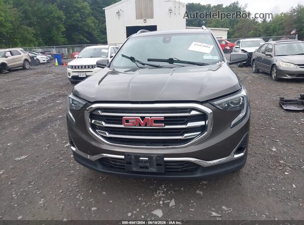 3GKALVEX3LL172873 2020 GMC TERRAIN Коричневый Вид щитка приборов