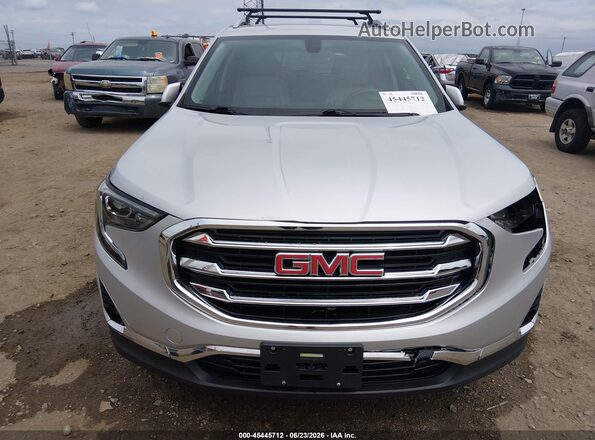 3GKALVEX4KL286136 2019 GMC TERRAIN Silver Դիմացի տեսք