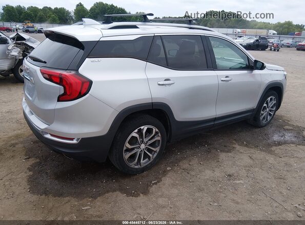 3GKALVEX4KL286136 2019 GMC TERRAIN Silver Հետևի աջ