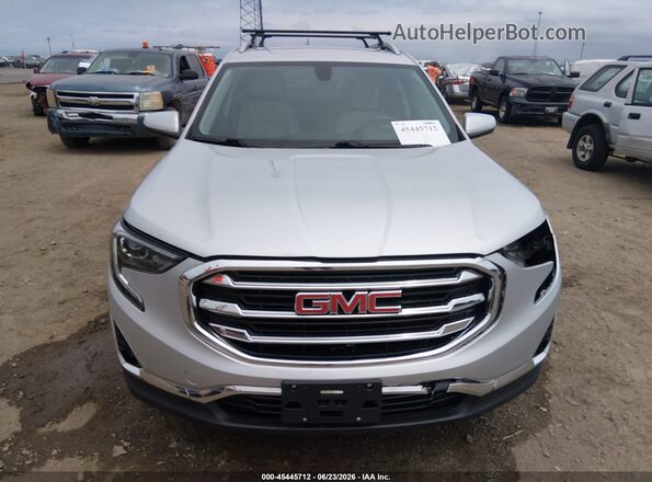 3GKALVEX4KL286136 2019 GMC TERRAIN Silver Սալոնի հետևի տեսք