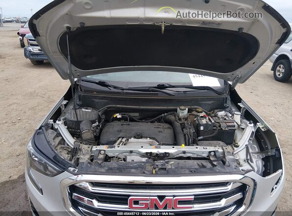 3GKALVEX4KL286136 2019 GMC TERRAIN Silver Հետևի տեսք