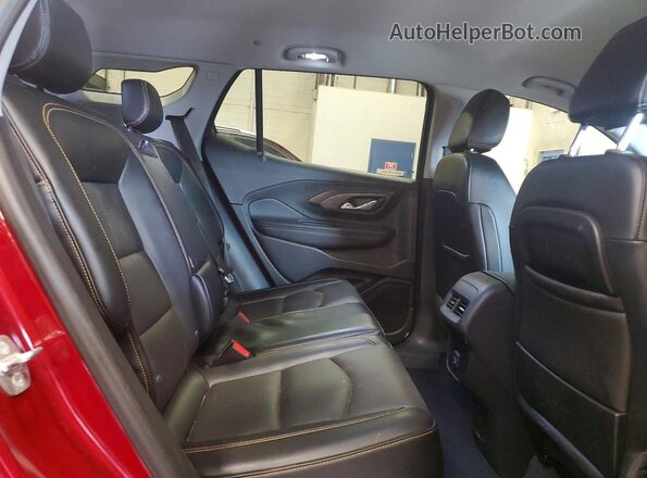 3GKALVEX4KL340941 2019 GMC TERRAIN Red Vista interior trasera