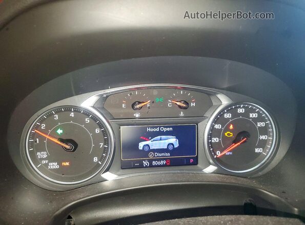 3GKALVEX4KL340941 2019 GMC TERRAIN Red Vista del cuadro de instrumentos