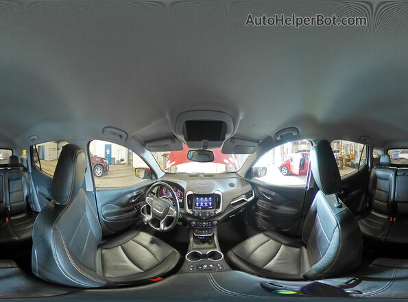 3GKALVEX4KL340941 2019 GMC TERRAIN Red Vista interior de 360 grados
