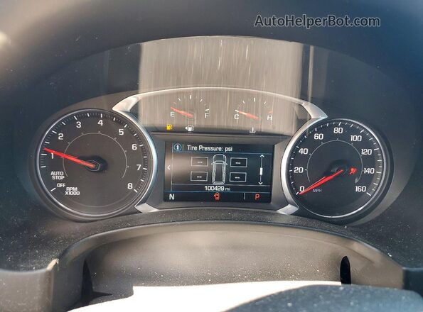 3GKALVEX5JL310541 2018 GMC TERRAIN Black ხელსაწყოთა პანელის ხედი