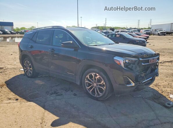 3GKALVEX5JL310541 2018 GMC TERRAIN Black წინა მარჯვენა