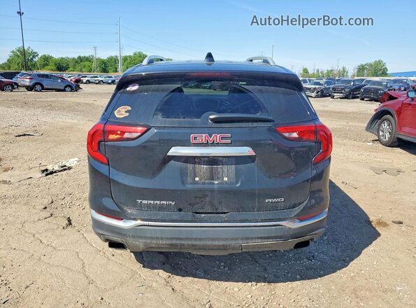 3GKALVEX5JL310541 2018 GMC TERRAIN Black უკანა ხედი