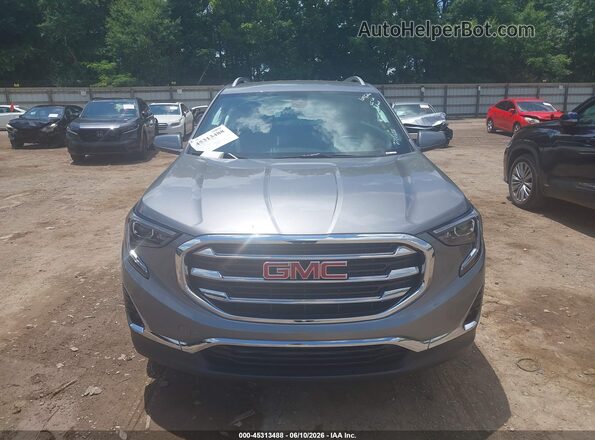 3GKALVEX7LL289453 2020 GMC TERRAIN Gray Вид щитка приладів