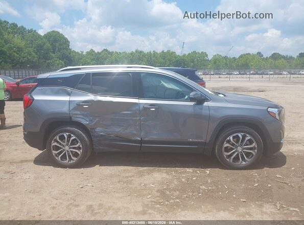 3GKALVEX7LL289453 2020 GMC TERRAIN Gray Вид задньої частини салону