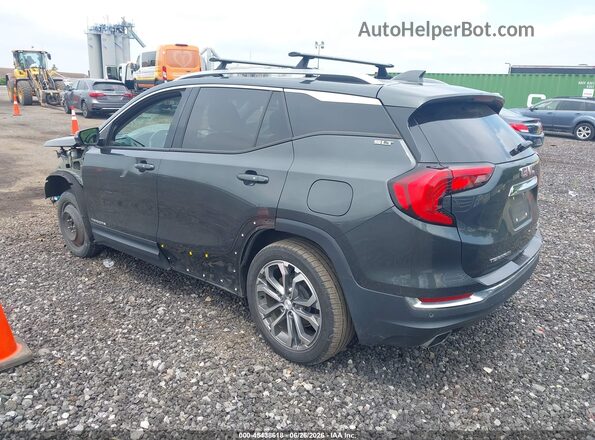 3GKALVEX8JL173479 2018 GMC TERRAIN Gray Հետևի ձախ