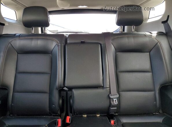 3GKALVEX8JL205380 2018 GMC TERRAIN Gray Вид задніх сидінь