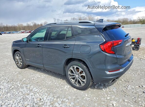 3GKALVEX8JL205380 2018 GMC TERRAIN Gray Задня ліва чверть