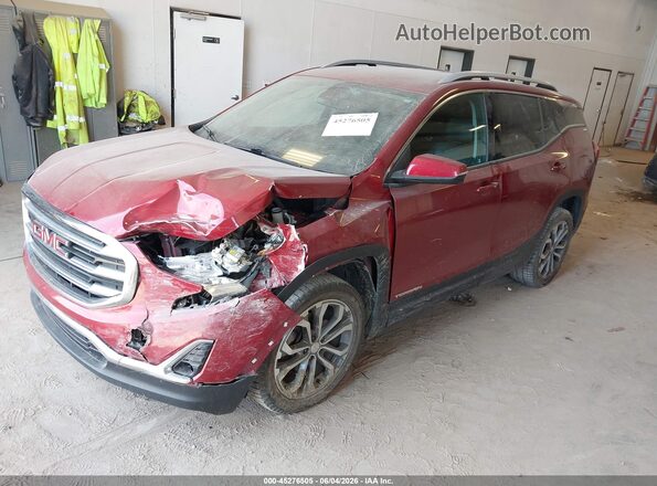 3GKALVEX8KL100193 2019 GMC TERRAIN Red Front left