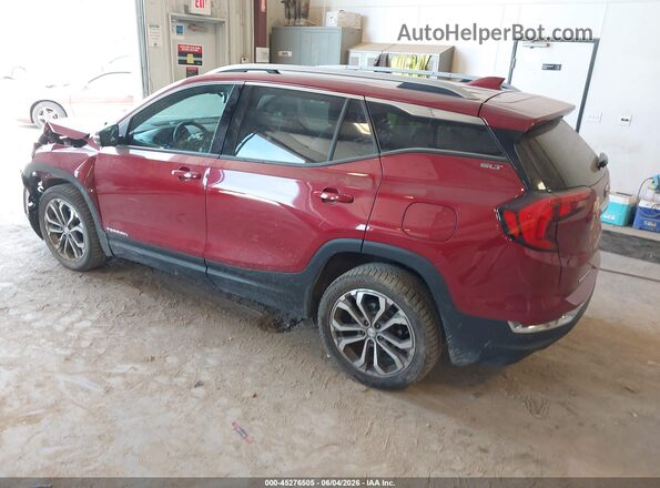 3GKALVEX8KL100193 2019 GMC TERRAIN Red Rear left