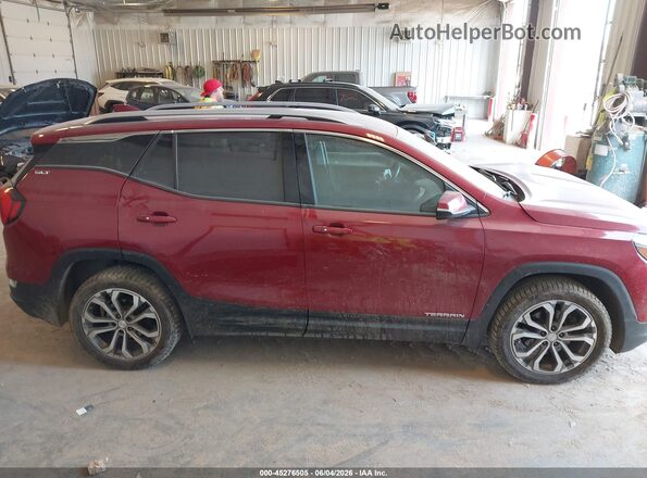 3GKALVEX8KL100193 2019 GMC TERRAIN Red Rear interior view