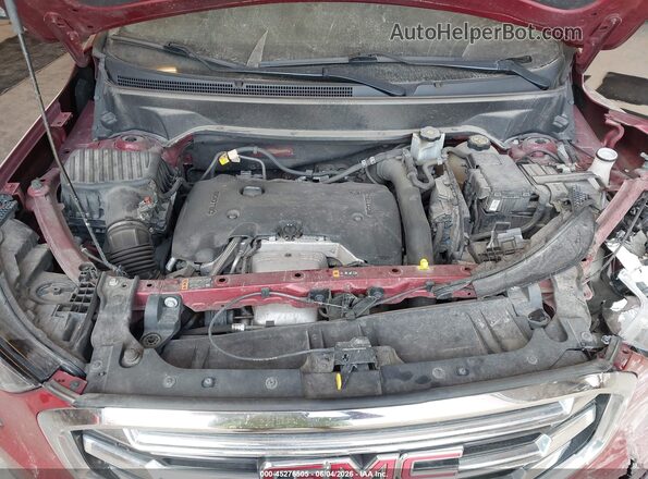 3GKALVEX8KL100193 2019 GMC TERRAIN Red Rear view