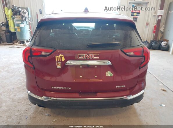 3GKALVEX8KL100193 2019 GMC TERRAIN Red 