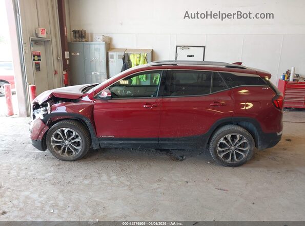 3GKALVEX8KL100193 2019 GMC TERRAIN Red 360 interior view