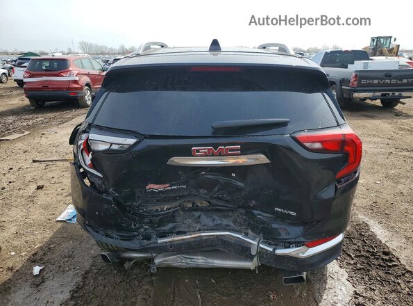 3GKALVEX8KL305142 2019 GMC TERRAIN Black Вид ззаду