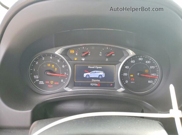3GKALVEX8KL305142 2019 GMC TERRAIN Black Вид щитка приладів