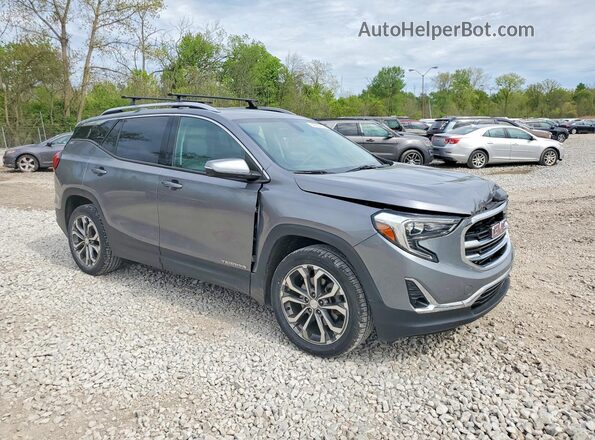 3GKALVEXXJL200701 2018 GMC TERRAIN Silver Front right
