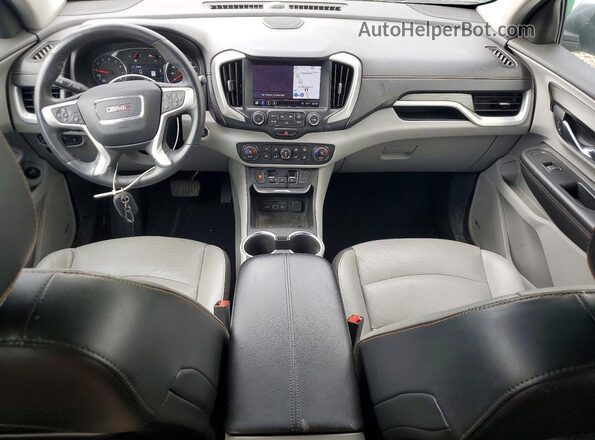 3GKALVEXXJL200701 2018 GMC TERRAIN Silver Dashboard view