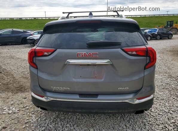 3GKALVEXXJL200701 2018 GMC TERRAIN Silver Rear view
