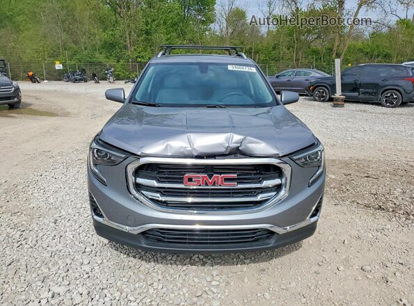 3GKALVEXXJL200701 2018 GMC TERRAIN Silver Front view
