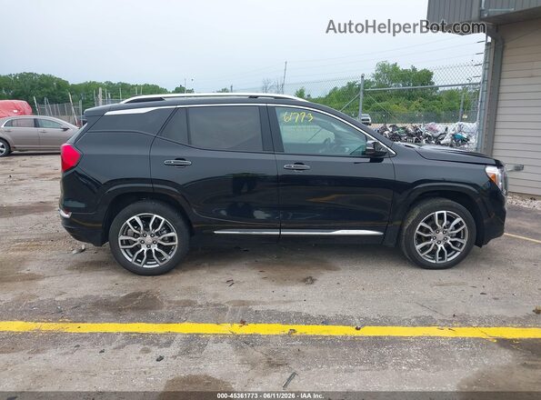 3GKALXEG0PL163484 2023 GMC TERRAIN Black Rear interior view