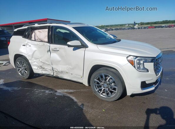 3GKALXEG0PL225739 2023 GMC TERRAIN White სალონის 360-გრადუსიანი ხედი