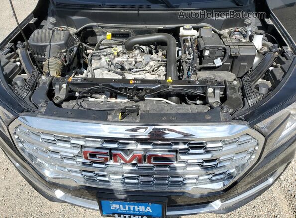3GKALXEG3PL104512 2023 GMC TERRAIN Black ძრავის განყოფილების ხედი