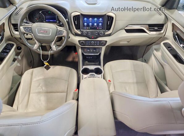 3GKALXEV2ML398723 2021 GMC TERRAIN White Dashboard view