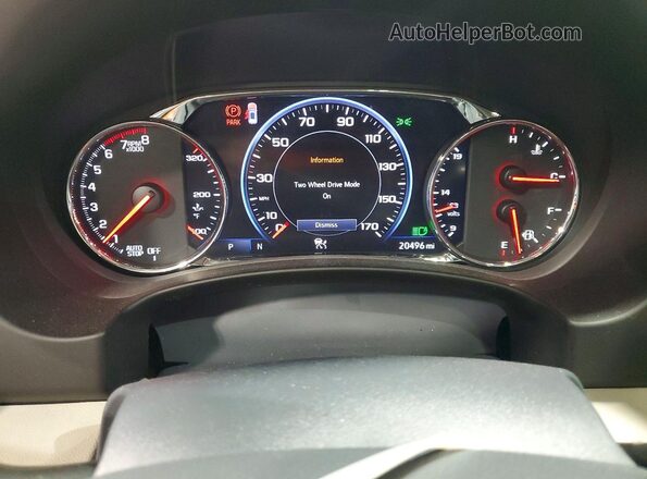 3GKALXEV6NL293376 2022 GMC TERRAIN Серый Вид щитка приборов