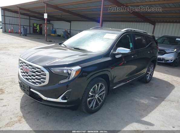 3GKALXEV7ML395039 2021 GMC TERRAIN Black Передня ліва чверть