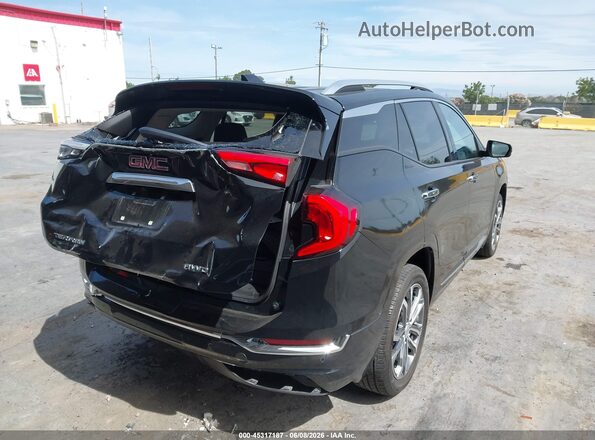 3GKALXEV7ML395039 2021 GMC TERRAIN Black Задня права чверть
