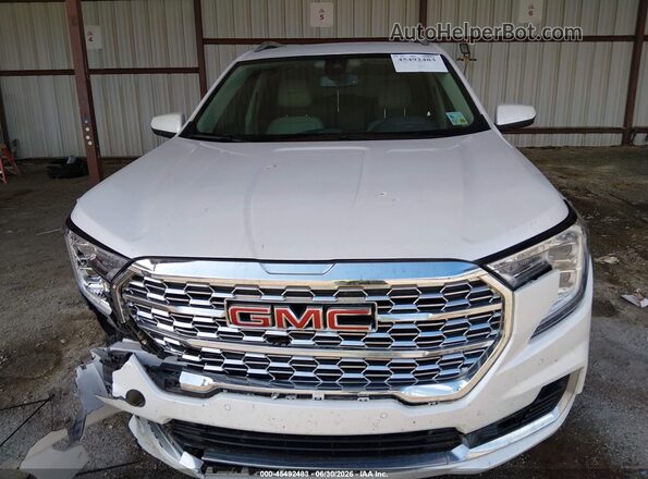 3GKALXEV8NL254210 2022 GMC TERRAIN White ხელსაწყოთა პანელის ხედი