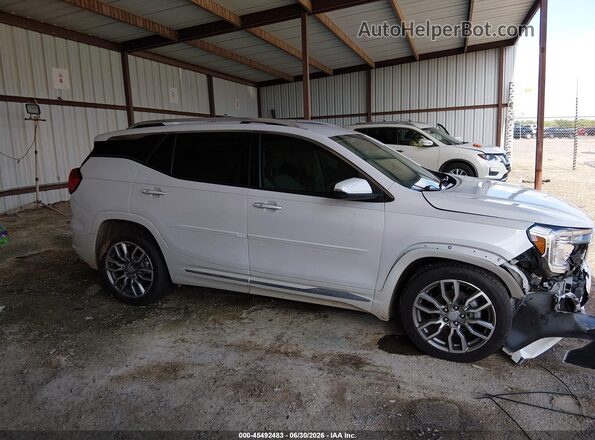 3GKALXEV8NL254210 2022 GMC TERRAIN White უკანა სალონის ხედი