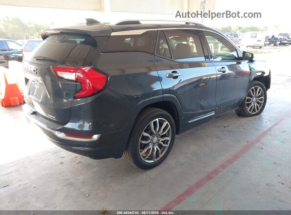 3GKALXEV8NL261903 2022 GMC TERRAIN Черный Задняя правая четверть