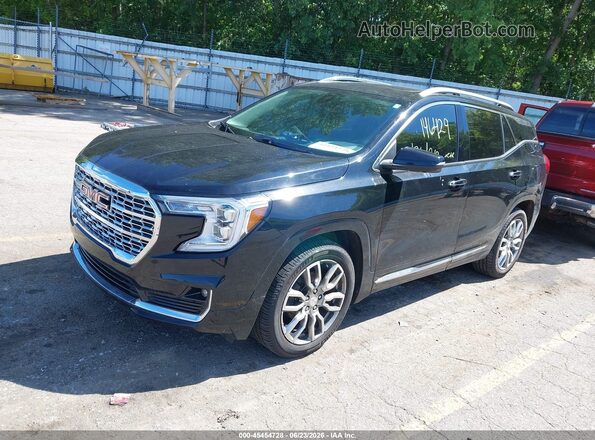 3GKALXEVXNL291405 2022 GMC TERRAIN Black Передня ліва чверть