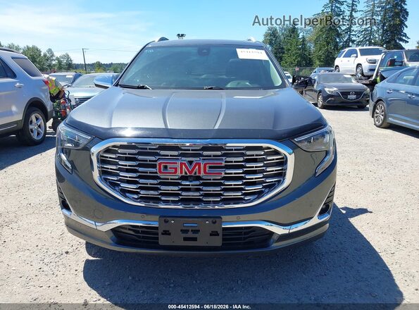 3GKALXEX0JL144506 2018 GMC TERRAIN Gray Widok wnętrza z tyłu
