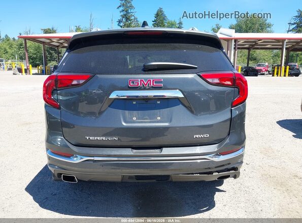 3GKALXEX0JL144506 2018 GMC TERRAIN Gray 