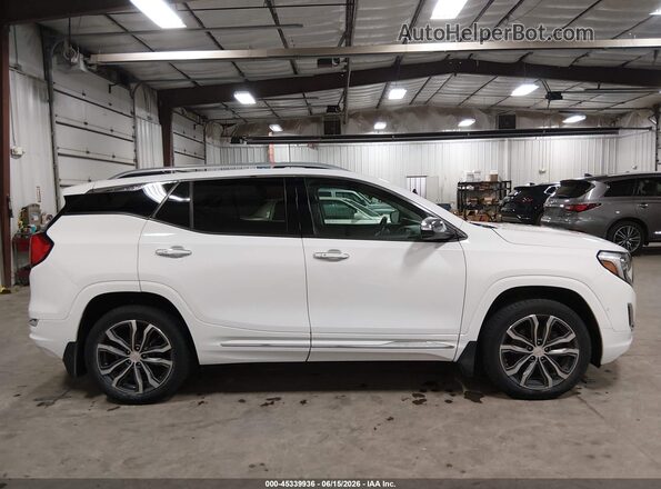 3GKALXEX0JL247005 2018 GMC TERRAIN White Widok wnętrza z tyłu