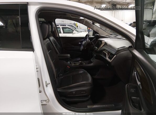 3GKALXEX0JL247005 2018 GMC TERRAIN White Widok wnętrza z przodu