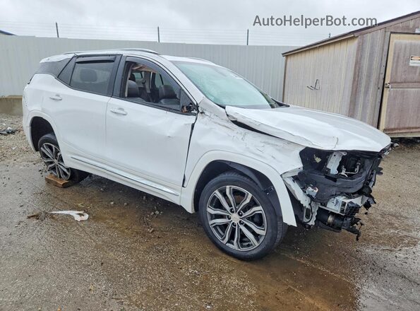 3GKALXEX0KL229590 2019 GMC TERRAIN White Delantero derecho