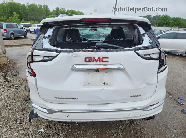 3GKALXEX0KL229590 2019 GMC TERRAIN White Vista trasera