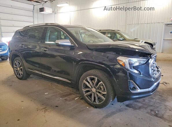 3GKALXEX0LL298135 2020 GMC TERRAIN Black Delantero derecho